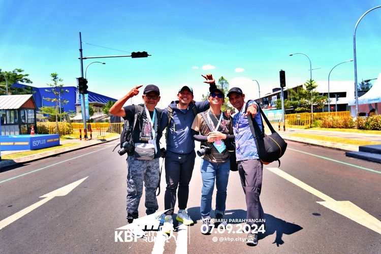 Race photo from KBP City Run 2024