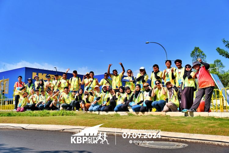 Race photo from KBP City Run 2024