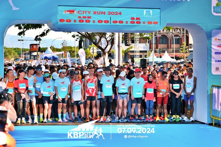 Race photo from KBP City Run 2024