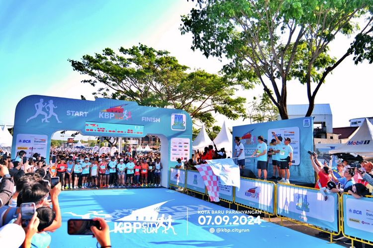 Race photo from KBP City Run 2024