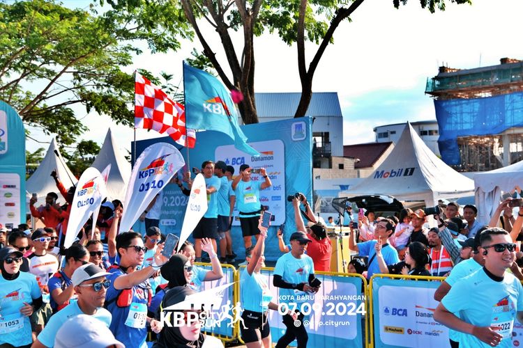 Race photo from KBP City Run 2024