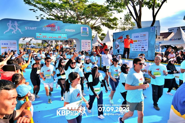 Race photo from KBP City Run 2024