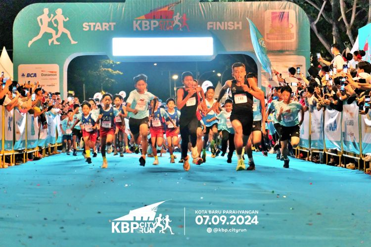 Race photo from KBP City Run 2024