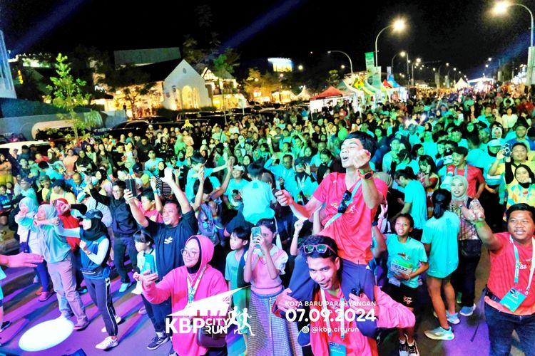 Race photo from KBP City Run 2024