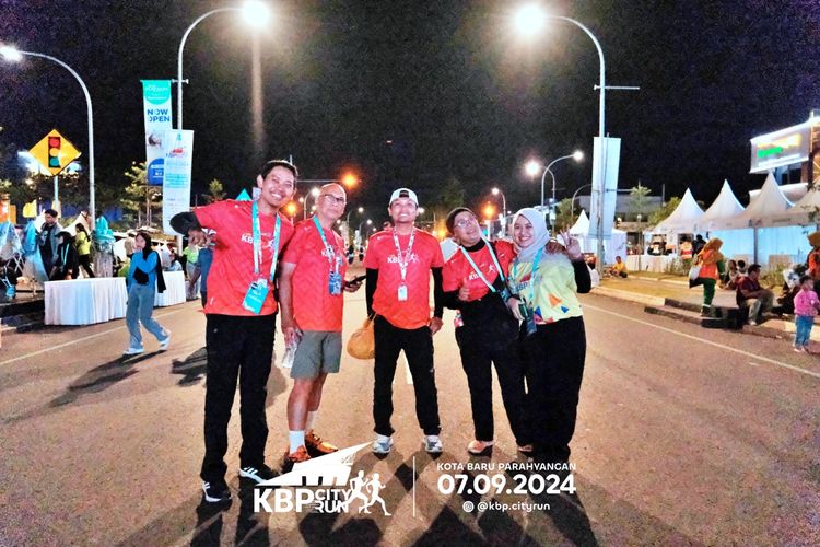 Race photo from KBP City Run 2024