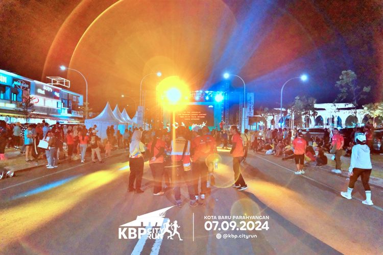 Race photo from KBP City Run 2024