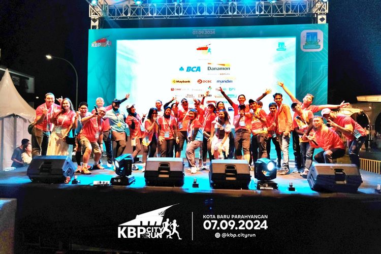 Race photo from KBP City Run 2024