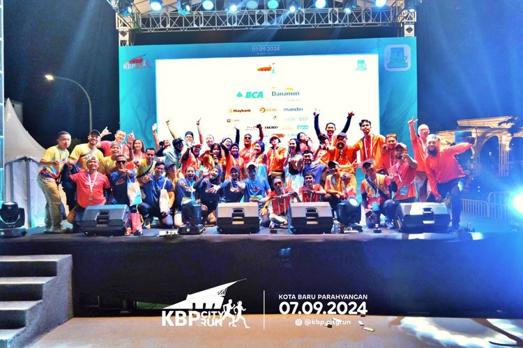 Race photo from KBP City Run 2024