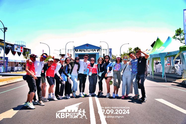 Race photo from KBP City Run 2024