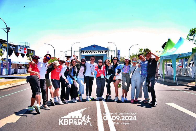 Race photo from KBP City Run 2024