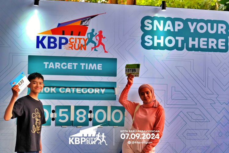 Race photo from KBP City Run 2024
