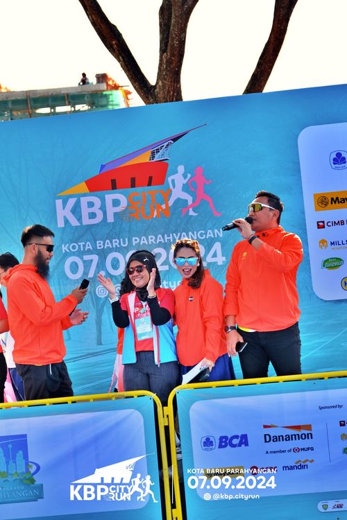 Race photo from KBP City Run 2024