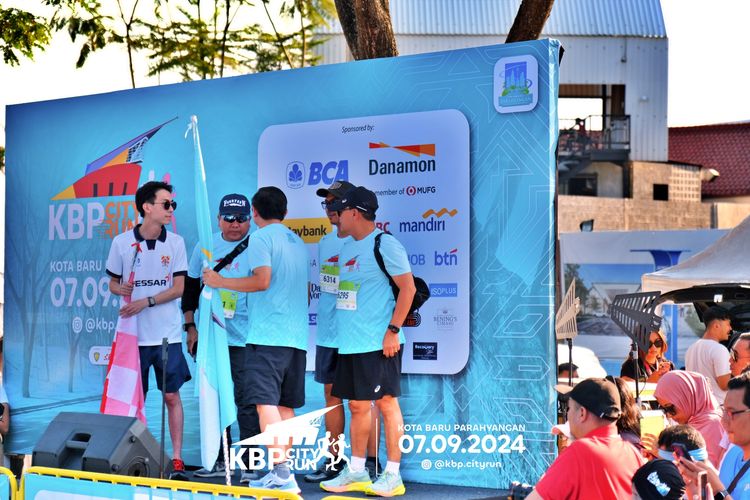 Race photo from KBP City Run 2024
