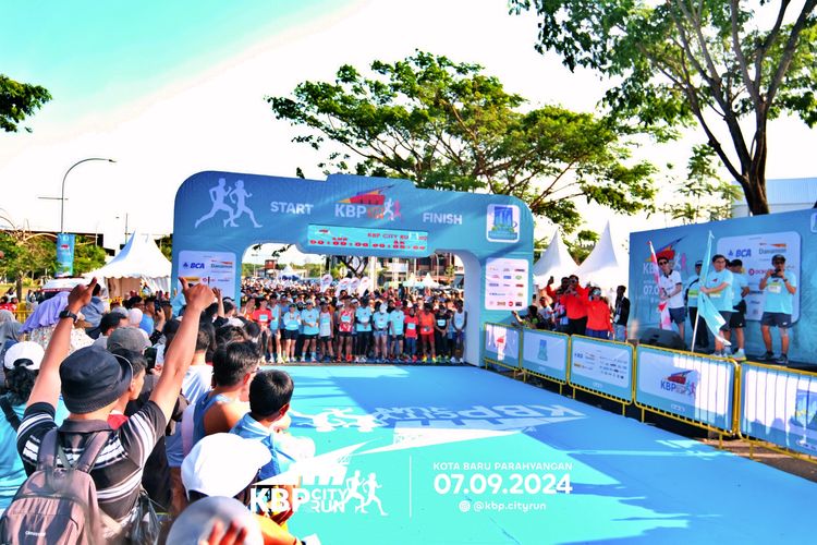 Race photo from KBP City Run 2024