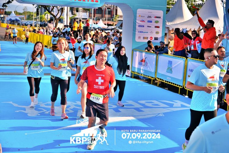 Race photo from KBP City Run 2024