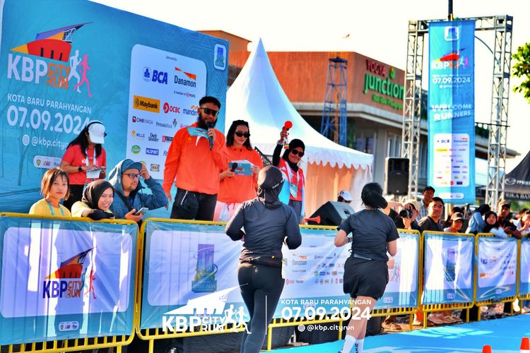 Race photo from KBP City Run 2024