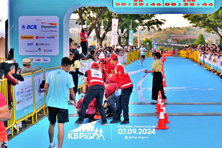 Race photo from KBP City Run 2024