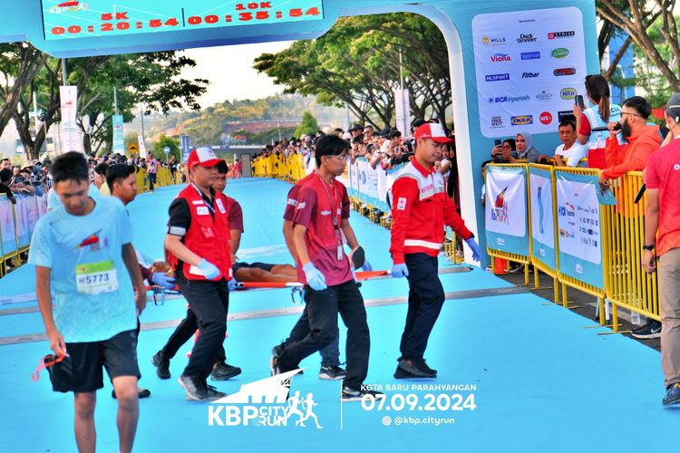 Race photo from KBP City Run 2024