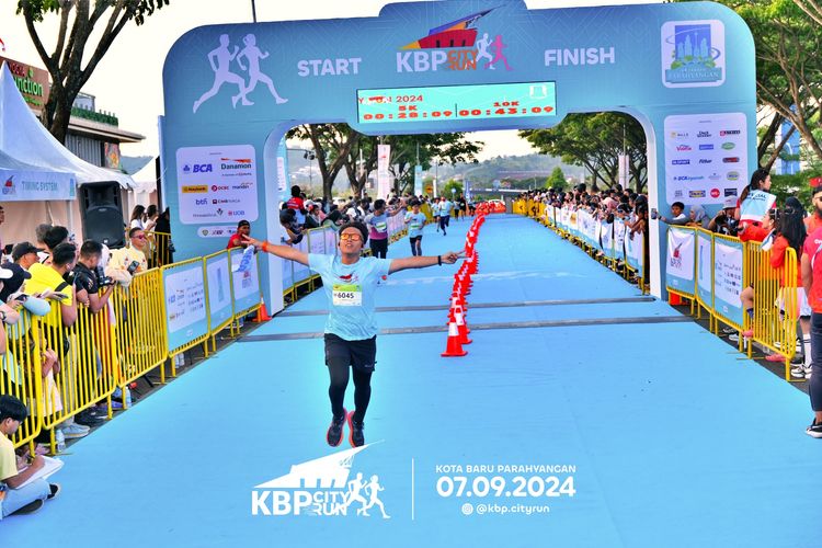 Race photo from KBP City Run 2024