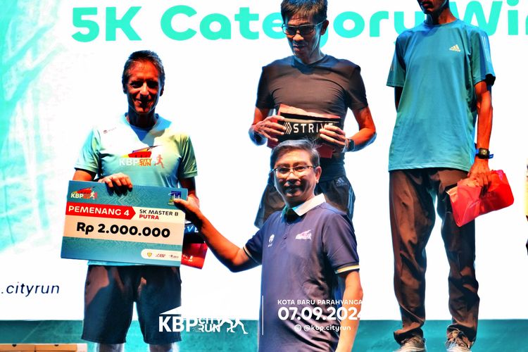 Race photo from KBP City Run 2024