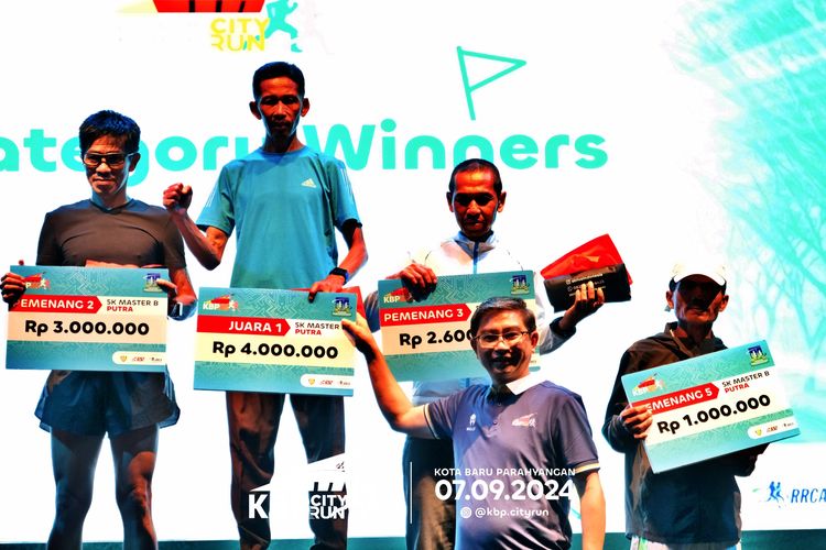 Race photo from KBP City Run 2024