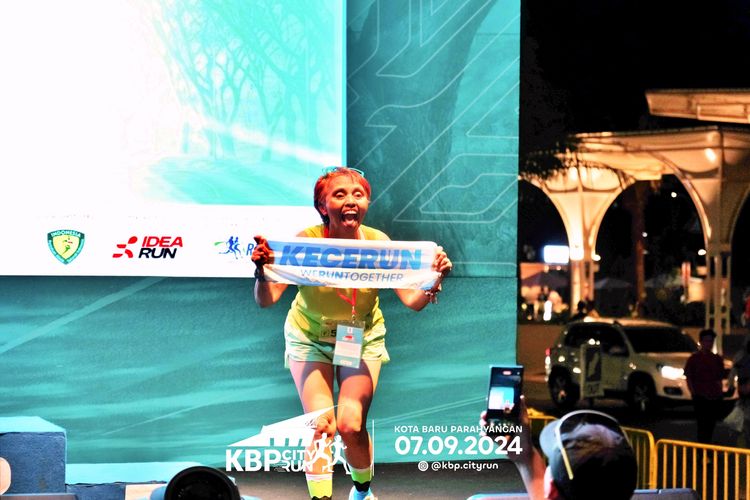 Race photo from KBP City Run 2024