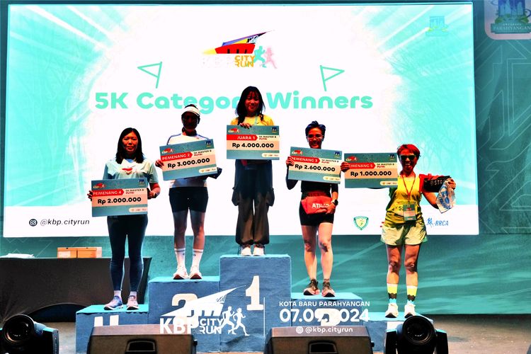 Race photo from KBP City Run 2024