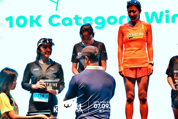 Race photo from KBP City Run 2024