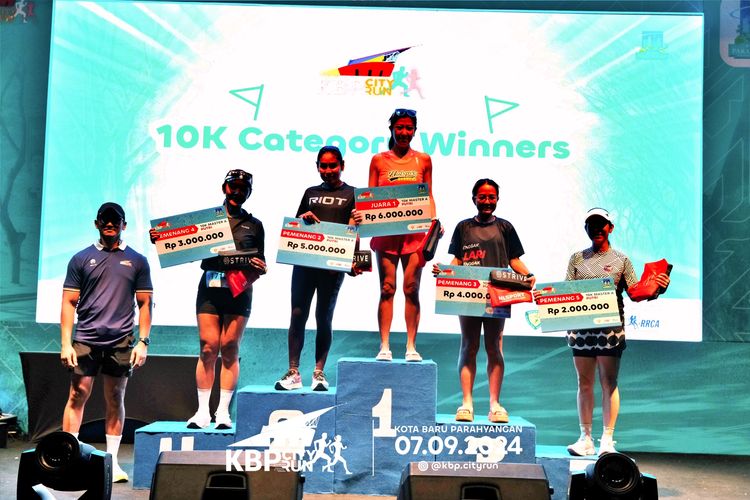 Race photo from KBP City Run 2024
