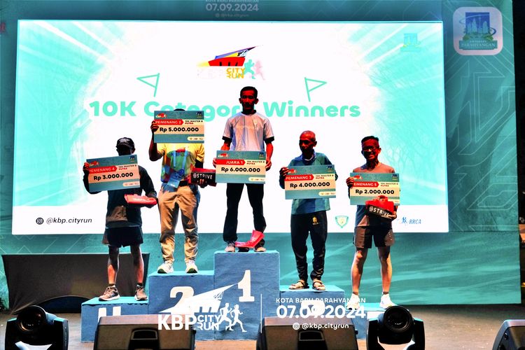 Race photo from KBP City Run 2024