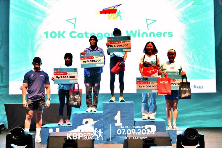 Race photo from KBP City Run 2024