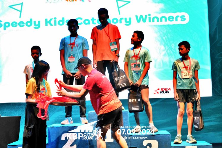 Race photo from KBP City Run 2024