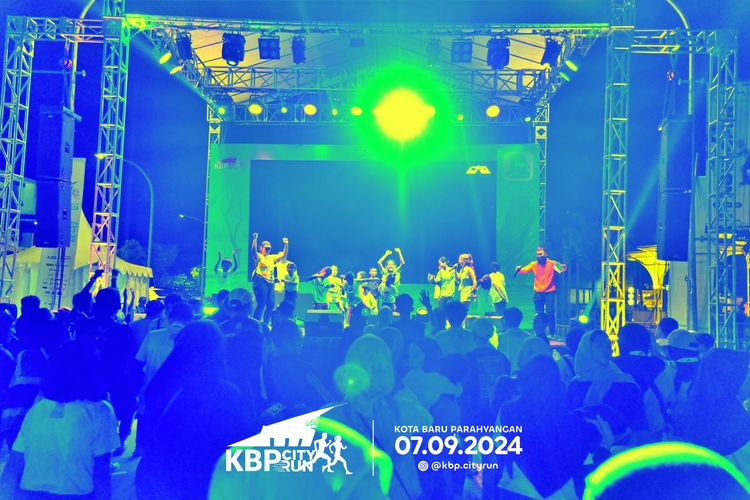 Race photo from KBP City Run 2024