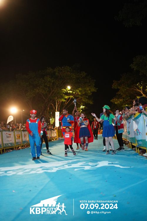 Race photo from KBP City Run 2024