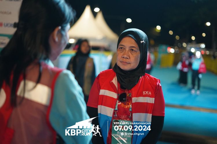 Race photo from KBP City Run 2024