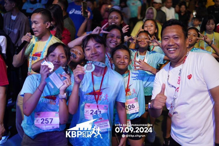 Race photo from KBP City Run 2024