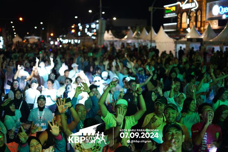 Race photo from KBP City Run 2024
