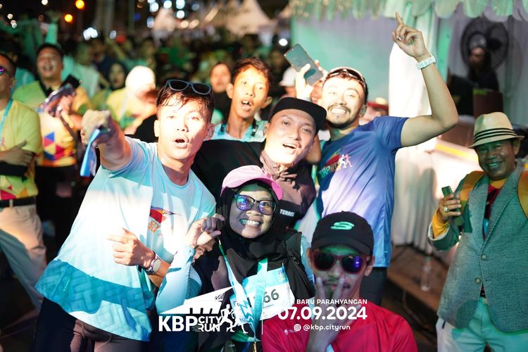 Race photo from KBP City Run 2024