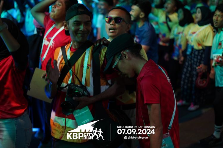Race photo from KBP City Run 2024