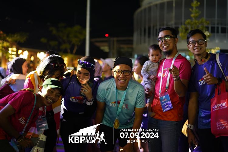 Race photo from KBP City Run 2024