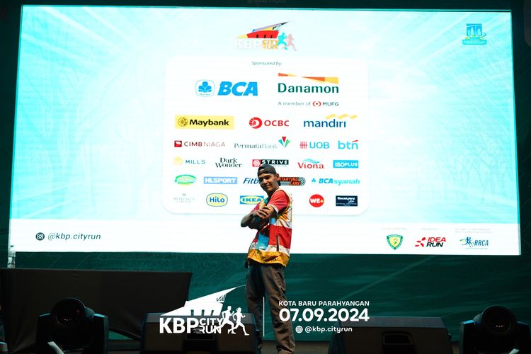 Race photo from KBP City Run 2024