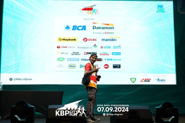 Race photo from KBP City Run 2024