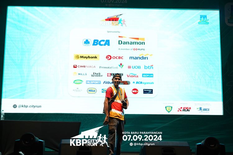 Race photo from KBP City Run 2024