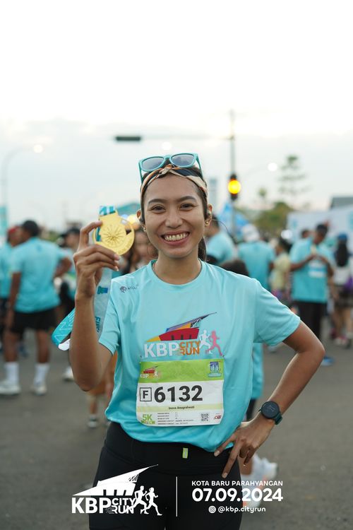 Race photo from KBP City Run 2024