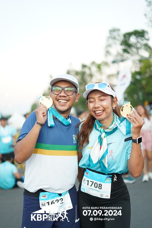 Race photo from KBP City Run 2024