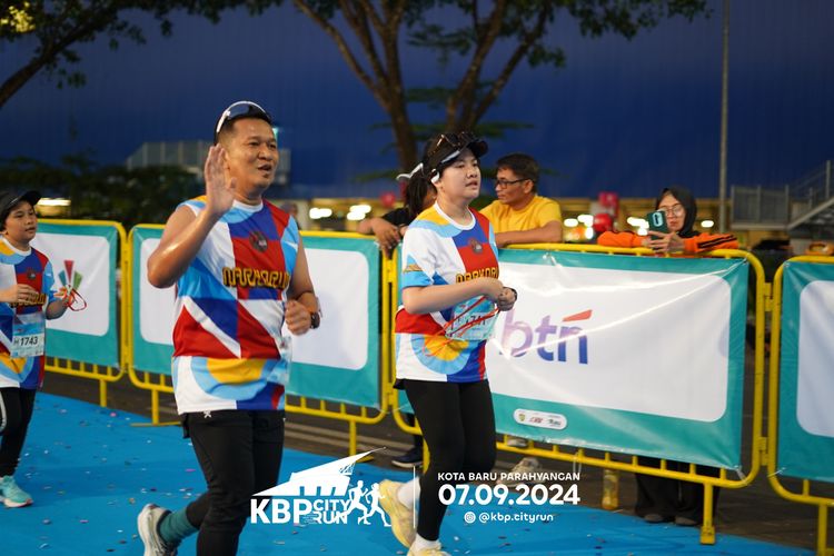 Race photo from KBP City Run 2024