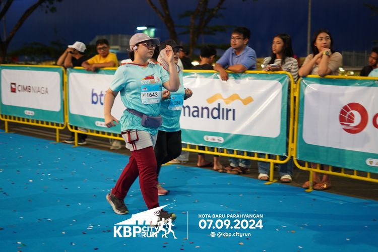 Race photo from KBP City Run 2024