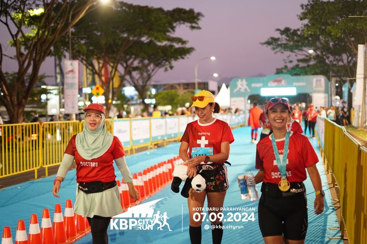 Race photo from KBP City Run 2024