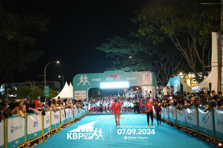 Race photo from KBP City Run 2024