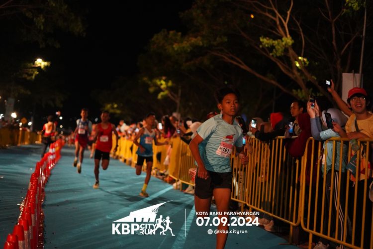 Race photo from KBP City Run 2024